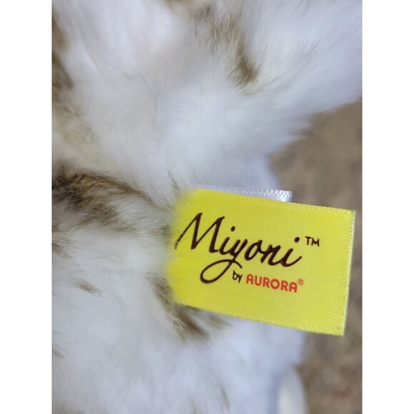 2019 Miyoni Tots By Aurora Snow Owl Plush 9" Stuffed Animal - Picture 6 of 7